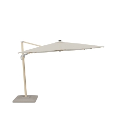 Parasol ogrodowy Sonora 280x390x274 cm z LED biały Naterial