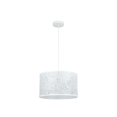 Lampa wisząca Frella E27 biała Inspire