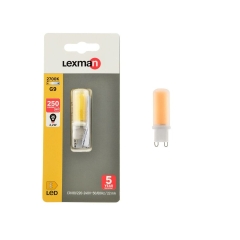 Żarówka LED G9 2,2W 250 LM Ciepła biel Lexman