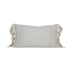 Poduszka Adonis beżowa 50 x 30 cm Inspire