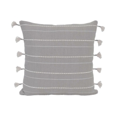 Poduszka Amadou szara 45 x 45 cm Inspire