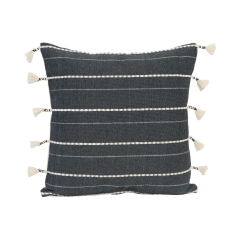 Poduszka Amadou czarna 45 x 45 cm Inspire