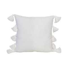 Poduszka Cecilia biała 45 x 45 cm Inspire