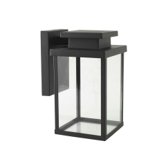 Kinkiet zewnętrzny Meadow czarny IP44 E27 Inspire
