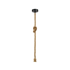 Lampa wisząca Cordera brązowa E27 Inspire
