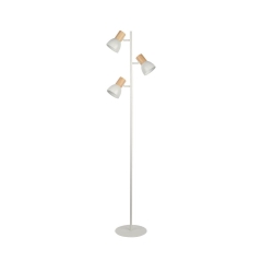 Lampa podłogowa Venosa biała E14 Inspire