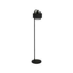 Lampa podłogowa Ottomane czarna E27 Inspire