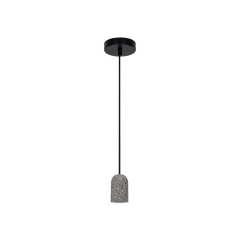 Lampa wisząca szara E27 Inspire