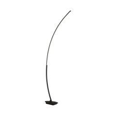 Lampa podłogowa Solo czarna 1200 lm LED Trio Lighting Inter