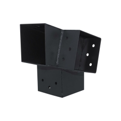 Łącznik narożnik lewy 9x9 cm 105st. 3-końce Suki Plug-in antracyt