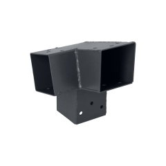 Łącznik narożnik prawy 7x7 cm 105 st. 3-końce Suki Plug-in antracyt
