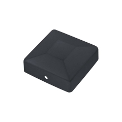 Osłona słupka nakładka płaska 9x9 cm Suki Plug-in antracyt