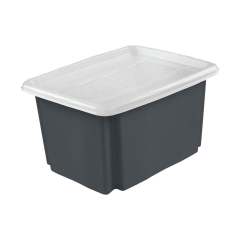 Skrzynka nastawna z pokrywą 24 l 42.5 x 22.5 x 35.5 cm Keeeper