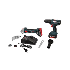 Zestaw szlifierka kątowa+wkrętarka GWS180+GSB180 Bosch Professional 18V