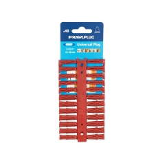 Kołek uniwersalny 6 x 28 mm Uno-Red 48 szt. Rawlplug