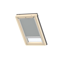 Roleta zaciemniająca do okna dachowego DKL MK08 Szara 78 x 140 cm Velux