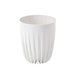 Doniczka plastikowa Mira śr.30 cm biała Lamela