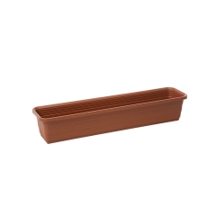 Skrzynka balkonowa Bona 60x17.5 cm plastikowa ceglasta Lamela