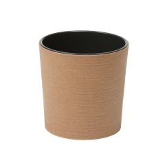 Doniczka plastikowa Malwa śr.30 cm brązowa Lamela
