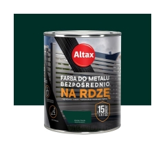 Farba antykorozyjna Na Rdzę 0.75 l połysk zielony Altax