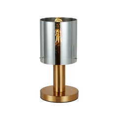 Lampa stołowa Sardo mosiądz E27 Italux