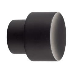 Końcówka do karnisza Slick czarny mat 19 mm Inspire