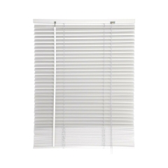 Żaluzja drewniana 80 x 220 cm biała 25 mm Inspire