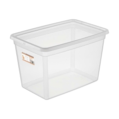 Pojemnik z pokrywą 60 l 39 x 37.5 x 58 cm Spaceo