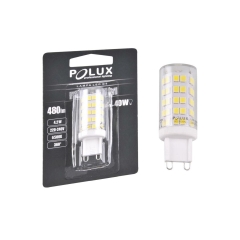 Żarówka LED G9 (230 V) 4.2 W 460 lm Zimna biel SMD Polux