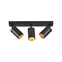 Listwa reflektorowa Maribel czarna 3 x GU10 Goldlux