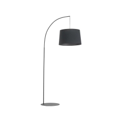 Lampa podłogowa Orta czarna E27 Tk Lighting