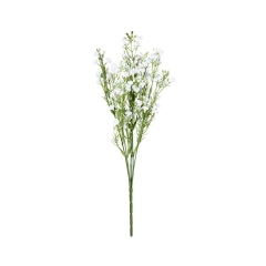 Gipsówka sztuczna gałązka biała 30 cm