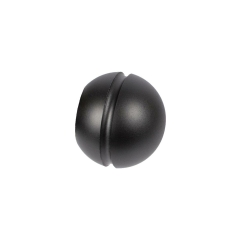 Końcówka Kula do profilu aluminiowego czarna 20 mm