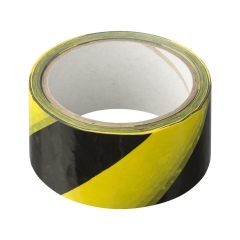Taśma ostrzegawcza 48 mm x 33 m żółto-czarna GLOBALL