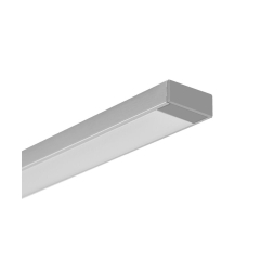 Profil aluminiowy do taśm LED dł. 1 m srebrny Kluś