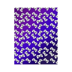 Koc dla dzieci Gaming Zona fioletowy 130 x 170 cm