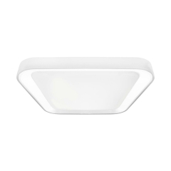 Plafon Quadro z pilotem 40 cm biały 4000 lm LED Eko-Light