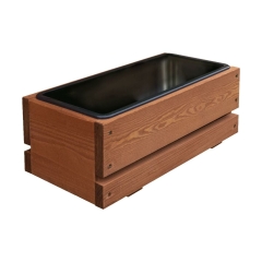Donica drewniana Goteborg 42x20x14 cm wiśnia Werth-Holz