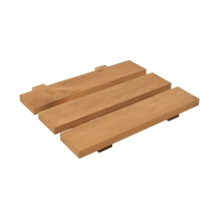 Półka na doniczkę do kratki 28x30 cm 2szt. brązowa Werth-Holz