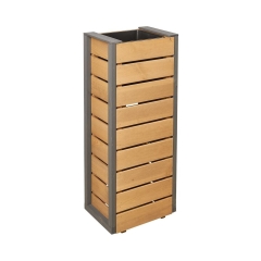 Donica wysoka drewniana Modena 27x37 cm Werth-Holz