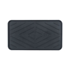 Ociekacz na buty Eco Simple 63 x 35 cm czarny z recyklingu