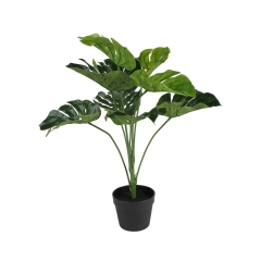 Monstera sztuczna 60cm w doniczce