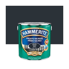 Farba antykorozyjna Prosto na rdzę 2.5 l mat grafitowa Hammerite