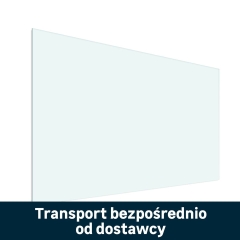 Grzejnik na podczerwień 700W EGPS-700B białe szkło Motessi