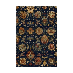 Dywan wełniany Superior Latica Navy 170 x 235 cm