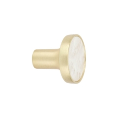 Gałka meblowa Pearl 25 mm złota