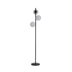 Lampa podłogowa Dorado czarna 3 x E14 Light Prestige