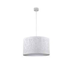 Lampa wisząca Flowers biała E27 Light Prestige