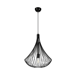 Lampa wisząca Balerina czarna E27 Lamkur