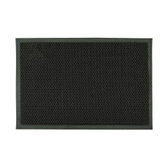 Wycieraczka wewnętrzna 3D 60 x 40 cm czarna